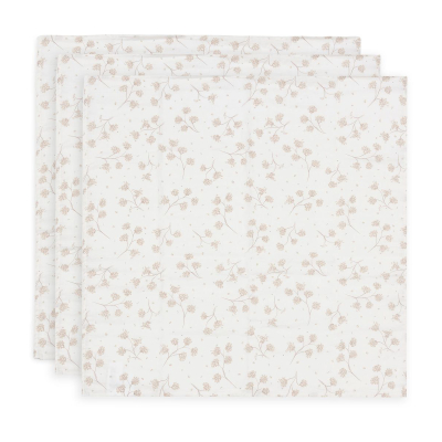 Kremasto bijele tetra pelene Leafy Dreams (70X70 cm) – 3 komada, Jollein®