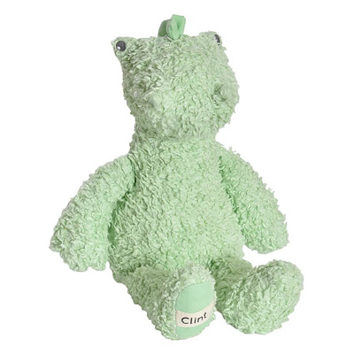 Zeleni KROKODIL Clint od 100% organskog pamuka 32 cm (0m+), Tikiri