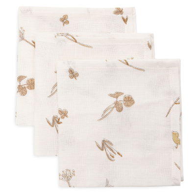 Bijele krpice za umivanje RIVERSIDE 31x31cm (3 komada) Jollein®