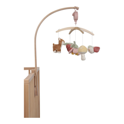 Drveni glazbeni vrtuljak FAIRY GARDEN (0-6 mes), Little Dutch (LD9000)