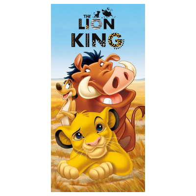 Dječji ručnik za kupanje LION KING 70x140 cm