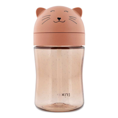 Marelična bočica za pijenje sa slamkom Mrs. CAT (300 ml), Trixie