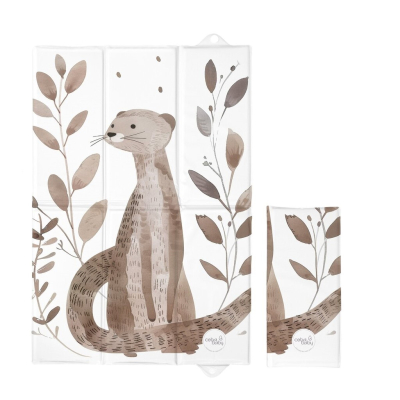 Mekana bijela prijenosna podloga za previjanje CLEVER OTTER, CEBA® 
