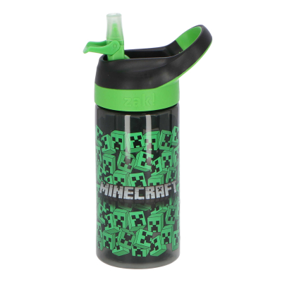 Crna dječja bočica MINECRAFT (480 ml)