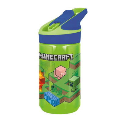 Zelena dječja bočica Minecraft (480 ml)