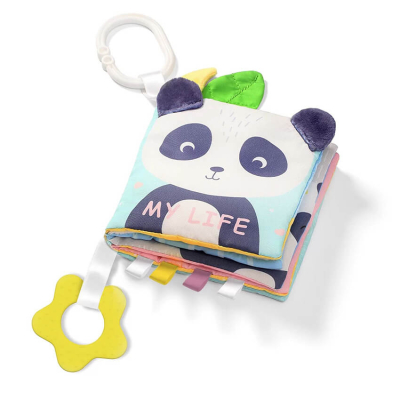Mint senzorna knjiga PANDA MY LIFE (0m+), BabyOno