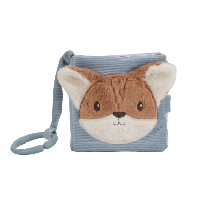 Plava osjetilna putopisna knjiga Forest Friends (0m+), Little Dutch (LD8919)