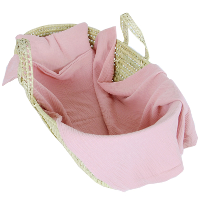 Puder roza deka od muslina s jastukom, BabyLux
