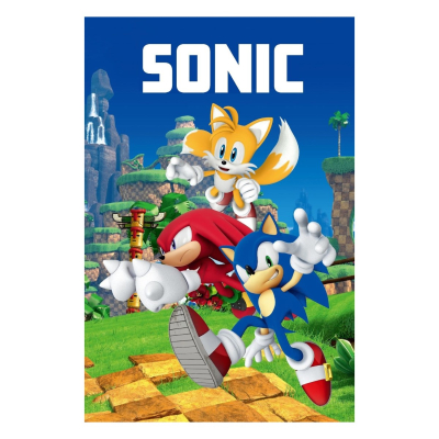 Flis deka Jež SONIC 100x150 cm