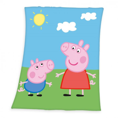 Deka 130x160 cm Peppa Pig
