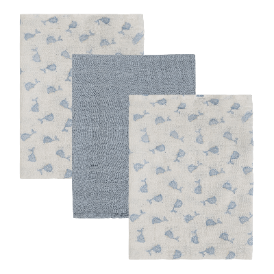 Plave tetra pelene ASHLEY BLUE (70x70 cm) - 3 komada, Pippi®