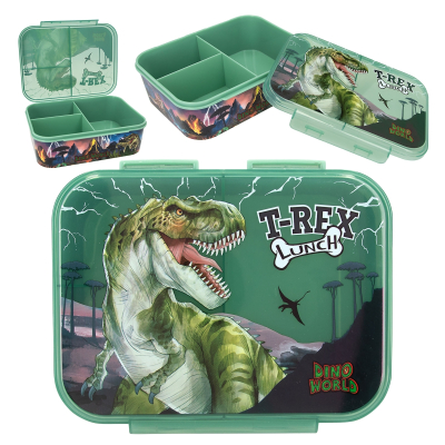 Dino World zelena posuda za grickalice REFLEKTOR