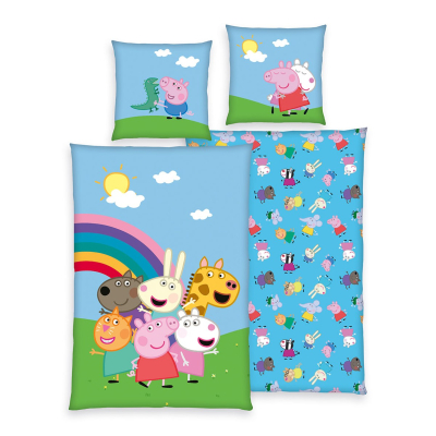 2-dijelna posteljina PEPPA PIG 140x200 cm