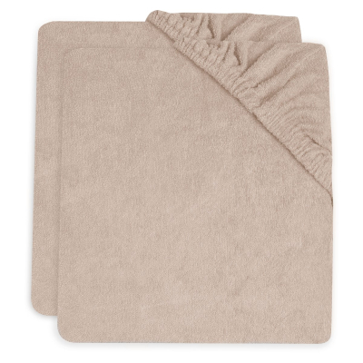 Puder ružičasta navlaka za podlogu za presvlačenje WILD ROSE (2 komada) 50x70 cm, Jollein®