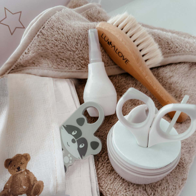 Bebin prvi set za kupanje NOUGAT BEIGE
