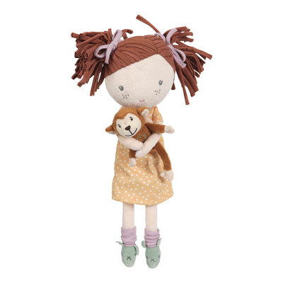 Lutka Sofia s majmunom, 35 cm (0m+), Little Dutch