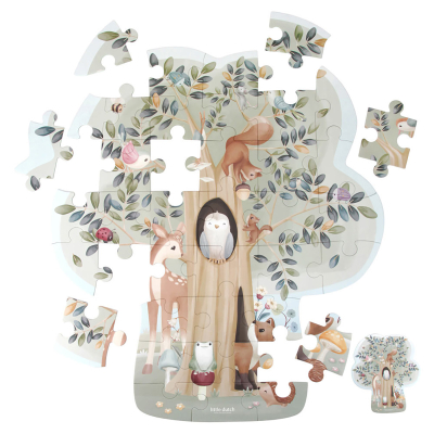 Puzzle - puzzle XL Forest Friends (4y+), Little Dutch (LD7250)