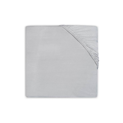 SVIJETLO SIVA plahta za madrac 140x70 cm, pamučni jersey SOFT GREY, Jollein®