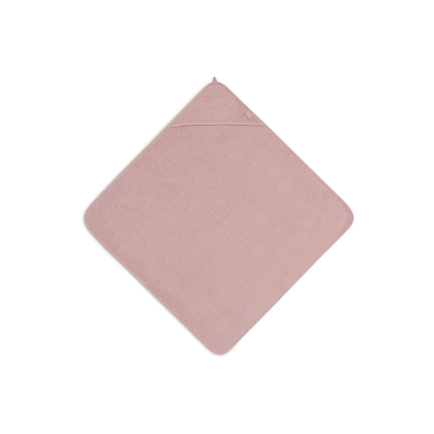 Ružičasti ručnik s kapuljačom 75x75 cm WILD ROSE, Jollein®
