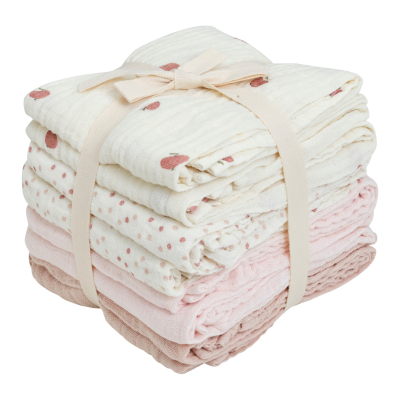 Ružičaste tetra pelene od organskog pamuka - 511 Rose Dust (8 KOM) Pippi&reg;