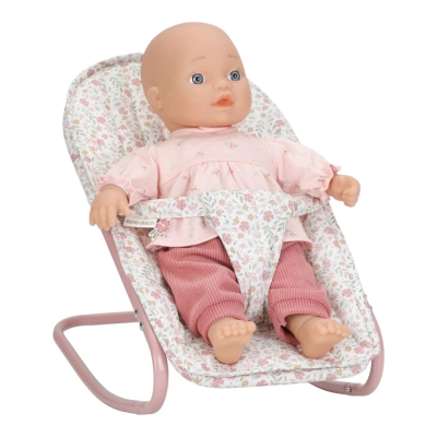 Ljuljačka za lutke Pink Soft Flowers (3 godine+), Little Dutch (LD4587) 