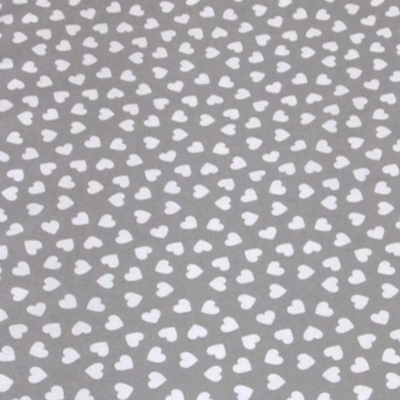  SIVA plahta za madrac 120x60 cm BIJELA SRCA