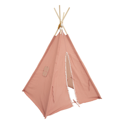 Tipi šator APRICOT ROZA, POM POM 120x120 cm, Atmosphera®