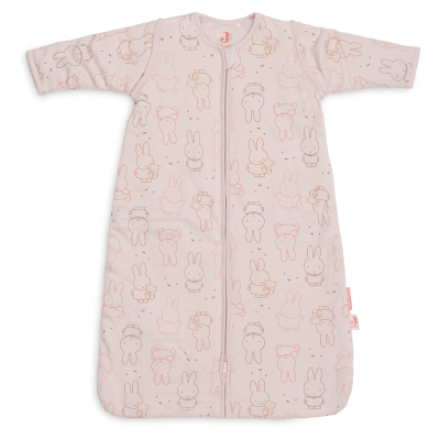 Svetlo roza spalna vreča z rokavi MIFFY MOMENTS Silk Rose 6-18 m, Jollein 