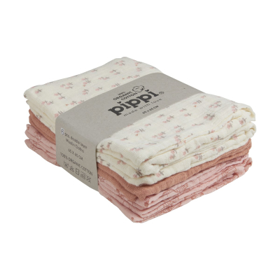 Tetra pelene od organskog pamuka VEILED ROSE 578 (6 KOM) Pippi®