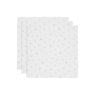 Bijele tetra pelene LOVELY BIRDS (70x70 cm) - 3 komada, Jollein®