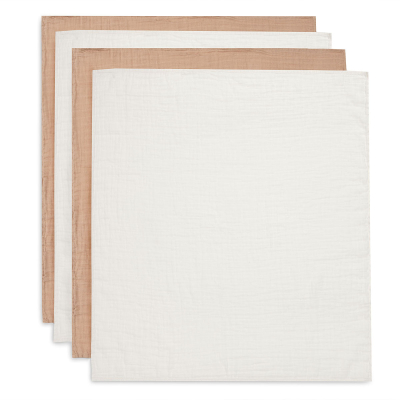 Smeđe tetra pelene Biscuit/Ivory (70X70 cm) – 4 kom, Jollein®