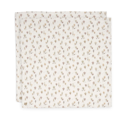 Kremasto bijele tetra pelene TINY PARK (115x115 cm) - 2 komada, Jollein®