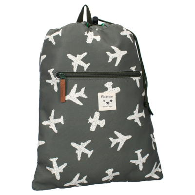 Army zelena torba za cipele AVIONI, Kidzroom (030-4057)