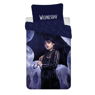 2-djelna posteljina Wednesday Addams 140x200 cm