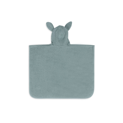 Zeleni dječji pončo s ušicama SEA GREEN, Jollein®