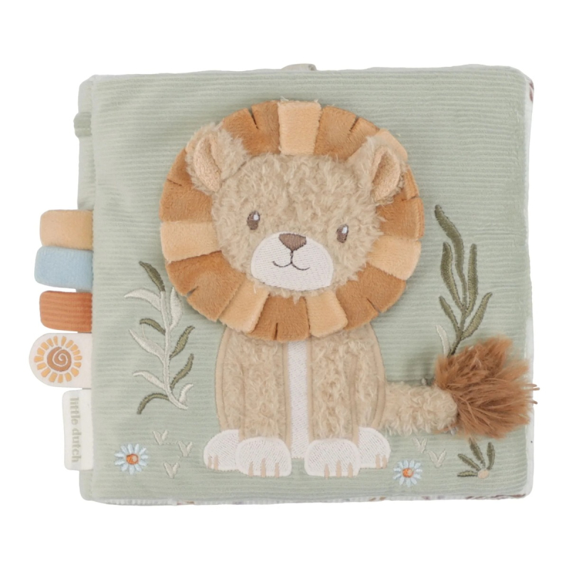 Aktivna knjiga Safari Friends Little Dutch | Mekana senzorna knjiga za bebe 0m+
