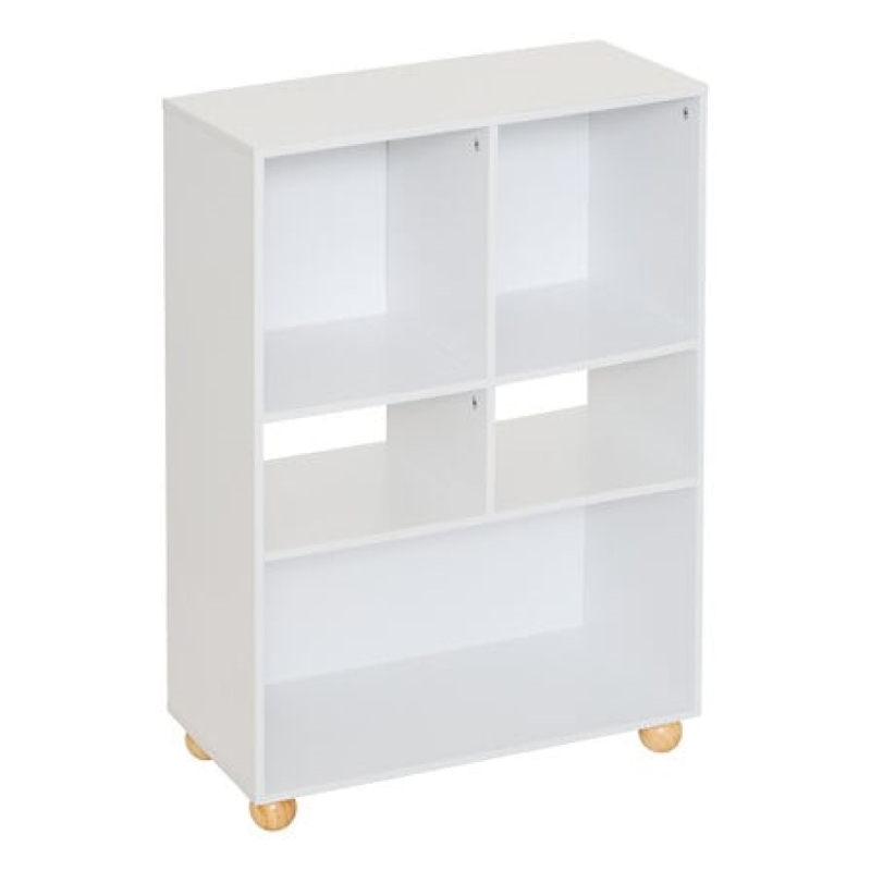 Bela lesena knjižna otroška omara V. 90,8 cm , Atmosphera®