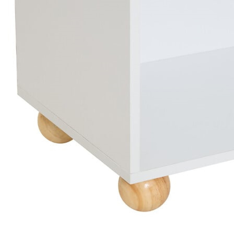 Bela lesena knjižna otroška omara V. 90,8 cm , Atmosphera®-1