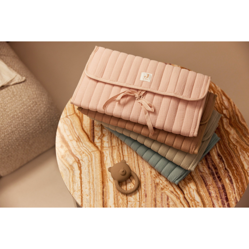 Puder roza podloga za presvlačenje Muslin Wild Rose, 71x70 cm, Jollein® 