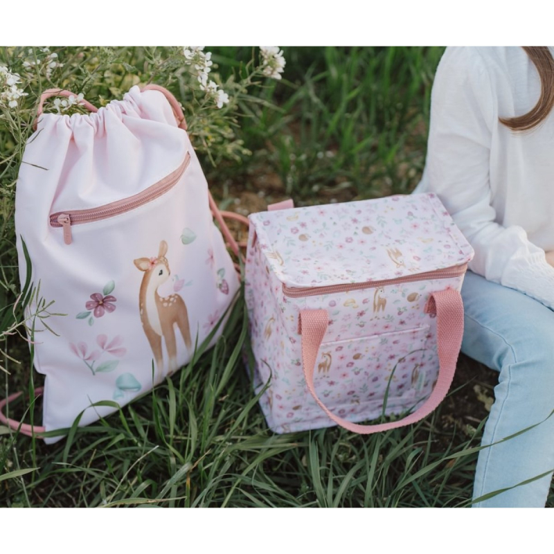 Roza sportska torba FAIRY GARDEN, Little Dutch (LD4914)