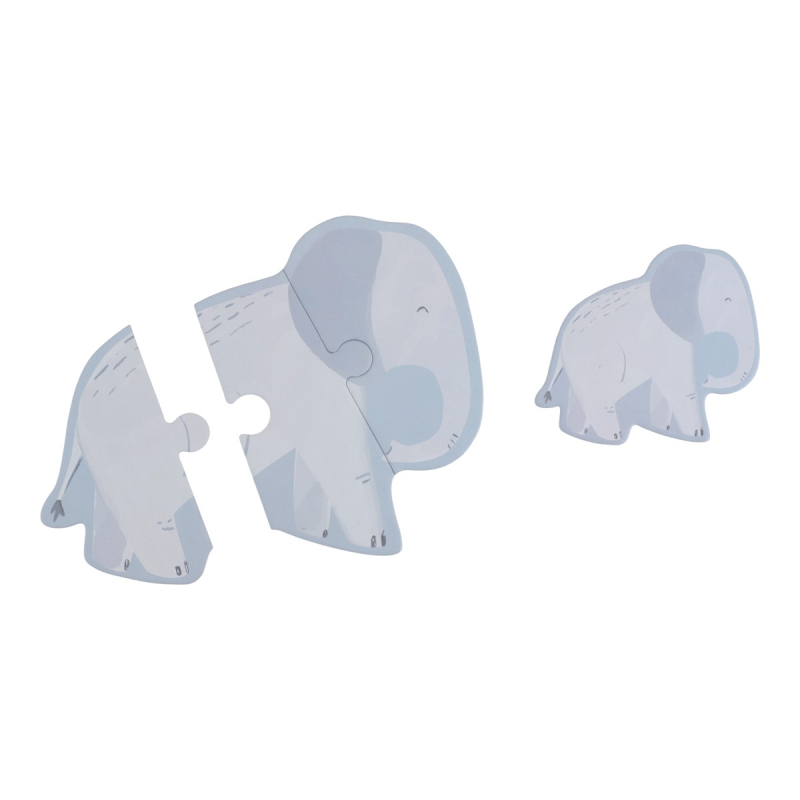 Sestavljanke puzzle Safari Friends 6v1 (2 leti+), Little Dutch (LD7450)-4