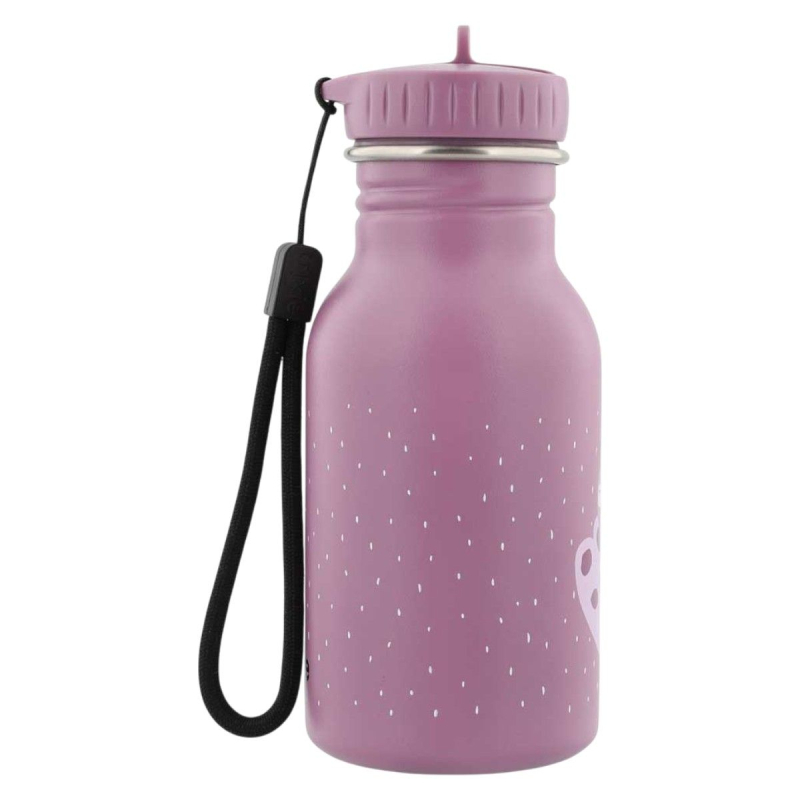 Ljubičasta dječja bočica MRS. PEACOCK 350 ml Trixie | Bočica od nehrđajućeg čelika